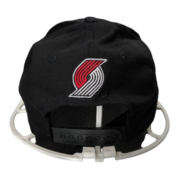 Portland Trailblazers NBA SnapBack Adjustable Cap Hat Black - Picture 3 of 5